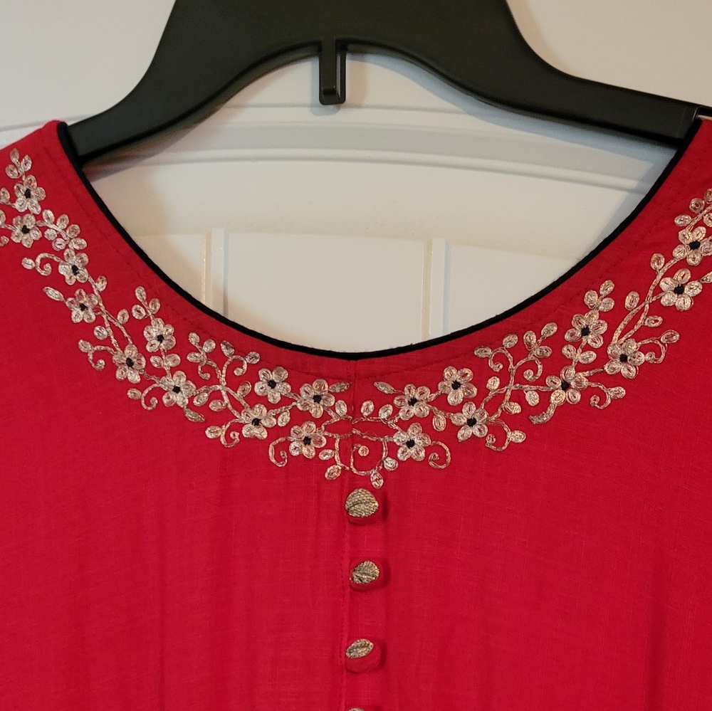 NWOT!! MAXIE RED DRESS - Picture 2 of 4
